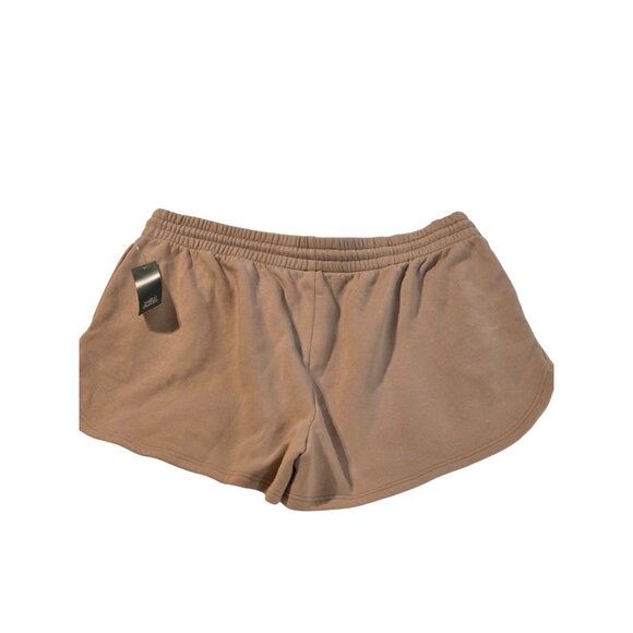 Wild Fable Women's High Rise Brown Sweat Drawstring Shorts Plus Size 2X - Picture 1 of 6
